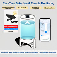 Détecteur d'eau souterraine intelligent Atech, contrôlé par l'application Tuya, jauge de niveau d'eau sans fil, instrument de mesure de niveau via application mobile