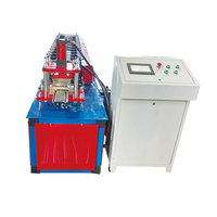 Machine de profilage à froid pour sections de portes à enroulement en aluminium, machine de formage à froid pour lames de portes métalliques avec moteur et pompe