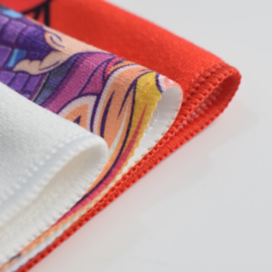 Toalla de microfibra impresa por sublimación de calor personalizada de envío rápido para deportes - Product Image 1