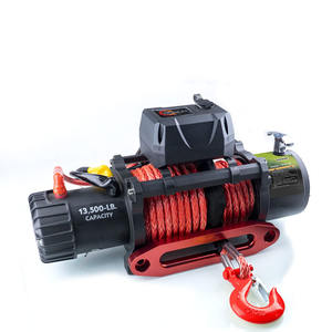 באיכות גבוהה 13500 חשמלי אוטומטי פלדה רגיל <span class=keywords><strong>winch</strong></span> ניילון longline 12 וולט dc winches 12v 24 120v winches מכונית - Product Image 5