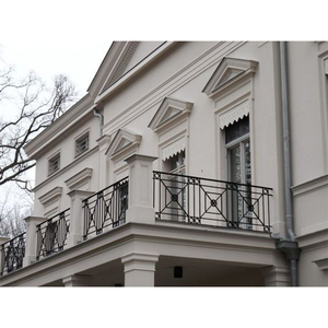 Blh-59 Garde-corps de balcon en fer forgé à tube carré au design simple, Corrimao Quadrado Da <span class=keywords><strong>Varanda</strong></span> Do Ferro Forjado, Garde-corps d'escalier en fer forgé - Product Image 4