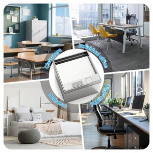 Boîte de sortie au sol encastrée standard UE 16A 4000W en acier inoxydable AC 250V, prise de sol encastrée rétractable avec 2 prises - Product Image 5
