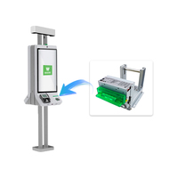 Impresora térmica portátil de alta velocidad, dispositivo de impresión de código de barras de 80mm, con múltiples sensores, para estacionamiento