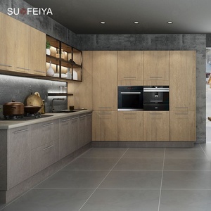 Meubles de <span class=keywords><strong>Cuisine</strong></span> en mélamine, rénovation personnalisée, armoires de <span class=keywords><strong>Cuisine</strong></span> - Product Image 6