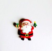 Décorations de gâteaux comestibles de noël, 50 pièces, bonhomme de neige, canne à bonbons, garniture de gâteaux père noël