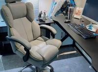 Chaise de Gaming Ergonomique à Dossier Haut en Cuir PU, Réglable en Hauteur, Inclinable, Pivotante avec Repose-Pieds, Idéale pour Streaming et Dortoir – Approvisionnement Direct Usine