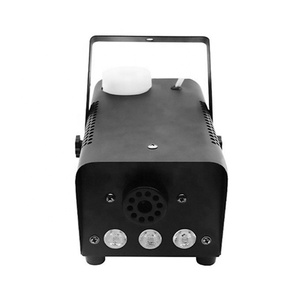 Mini máquina testador de fumaça Automotive 500w Smoke Machine Fog Mist Haze Hazer Effect 3 Led Rgb para Disco Party Club - Product Image 5