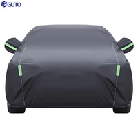 Housse de voiture universelle en polyester, protection solaire et vêtements de voiture imperméables, vente directe du fabricant