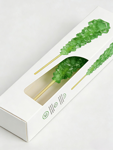 Sucettes en cristal ambre en forme de pierres précieuses, bonbons décoratifs en vrac pour cadeaux de mariage et de fête - Product Image 3