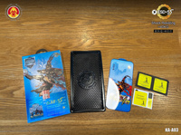 Monkey King pour iPhone 18 Series, protection d'écran en verre trempé 9H, 3D incurvé, anti-empreintes digitales, étanche, antistatique