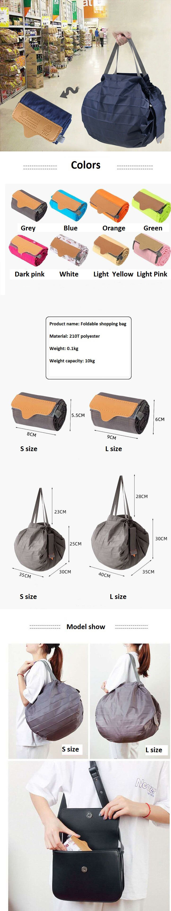 foldable grocery bag