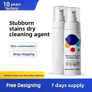 Agent de nettoyage à sec pour taches tenaces et jaunes, détergent pour vêtements non aqueux, formule naturelle, <span class=keywords><strong>spray</strong></span> <span class=keywords><strong>nettoyant</strong></span> - Product Image 2