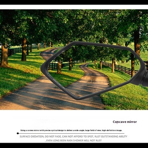 Accessoires <span class=keywords><strong>de</strong></span> moto: rétroviseur Street Run Horizon, rétroviseur réfléchissant, rétroviseur convexe <span class=keywords><strong>de</strong></span> course sur route - Product Image 4