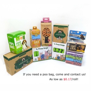 Dispensador de desinfectante de manos para mascotas y perros, bolsa de basura de plástico para almacenamiento de residuos, con caja - Product Image 6