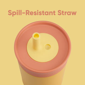 Borraccia Termica per Bambini in Acciaio Inossidabile con Cannuccia Flessibile Antigoccia, Ottima per Viaggi <span class=keywords><strong>e</strong></span> <span class=keywords><strong>Facile</strong></span> da Pulire - Product Image 3