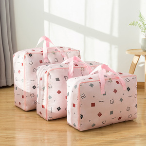 Three Piece Quilt Storage Bag Set Oxford Cloth Waterproof Rectangle Clothing Organizer Bedroom Moving Packing - Product Image 2