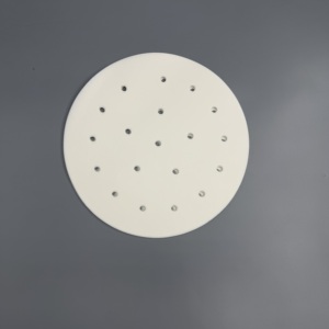 Papier de cuisson rond perforé sans agent fluorescent, antiadhésif en silicone pour la cuisine et la préparation de dim sum - Product Image 4