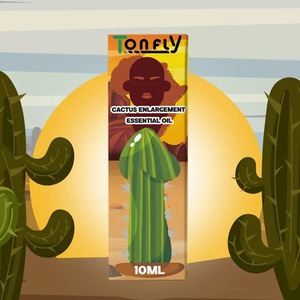 Precio de Fábrica al por Mayor, Último Modelo de Aceite de Masaje para Zona Íntima Masculina Tonfly Cactus, Productos para Adultos, Cuidado de la Zona Íntima, 10 ml, Portátil - Product Image 3