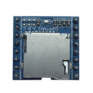 MP3 âm thanh mô-đun USB 2.0 giao diện DC3.3V-5V <span class=keywords><strong>UART</strong></span> giao tiếp nối tiếp khe cắm thẻ SD hỗ trợ MP3/WAV tùy chỉnh Bộ nhớ 3W - Product Image 1