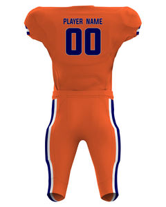 Vente en gros Tiger Design Sublimation Ensembles de maillots de football américain Uniformes de jeunesse surdimensionnés personnalisés avec techniques imprimées - Product Image 6