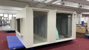 주문을 받아서 만들어진 공기 처리 단위 Modularized 직사각형 공기 처리 단가 HEPA 여과 공기 처리 단위 공장 - Product Image 4