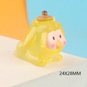 Accessoires en résine de haute qualité, série Nini, fille de fête, bricolage, micro-paysage, époxy, caoutchouc, jouet, ornement, JC F-0724-16 - Product Image 3