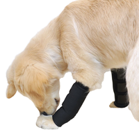 Attelles de genou pour animaux de compagnie, manchons de protection pour chiens, récupération post-chirurgicale, réglables, anti-léchage, protection des plaies, soutien articulaire solide, Noël