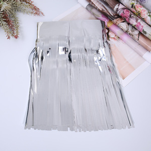 ผ้าม่านประดับดิ้นสีทอง10ฟุตประดับสำหรับงานเลี้ยงแต่งงานวันเกิด - Product Image 6