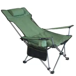 야외 접이식 의자 낚시 의자 휴대용 안락 의자 다기능 점심 침대 캠핑 비치 의자