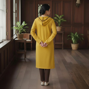 Sudadera Deportiva Casual Musulmana Kilang Jahit Pukal OEM, Labuh Pukal Borong, Precio de Fábrica, Tejido Transpirable, Modesto, para Mujer - Product Image 5