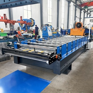 에티오피아 공장 도매 1035 타일 지붕 시트 롤 성형 기계 - Product Image 4