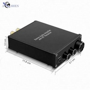 ลำโพงวางหิ้งขนาดเล็ก Aoshen 100W*2 พร้อมเครื่องขยายเสียงดิจิตอล Class D แบบสเตอริโอ รองรับบลูทูธ สำหรับมืออาชีพ - Product Image 1