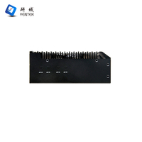 Mini PC Industrial con Ventilador, Intel I5 1235U, 2 HD DP VGA, 4 Pantallas, 2 LAN, 6 RS232 485 DB9 COM, para Montaje en Riel DIN