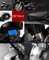 Motos électriques populaires avec télécommande, moto électrique pour adultes, 1000W, moto électrique rapide
