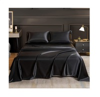 Ensemble de drap-housse en soie Redsun 600tc