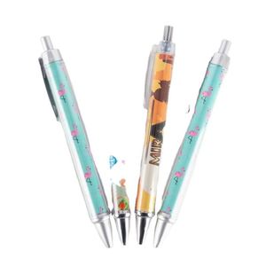 Stylo bille transparent X1212Mega avec rouleau de papier coloré à l'intérieur pour publicité, stylo vierge personnalisé pour promotion - Product Image 4