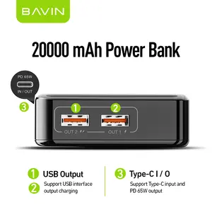 ธนาคารไฟฟ้าแบบพกพา20000มิลลิแอมป์ชั่วโมงกับ2 USB ชาร์จมือถือช้อปปิ้งออนไลน์20000มิลลิแอมป์ชั่วโมง PowerBank Pc036