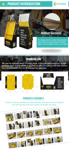 3-Tier các tông sóng sàn miễn phí đứng hiển thị Kệ sinh thái thân thiện dễ dàng thiết lập bán lẻ hiển thị đứng - Product Image 4