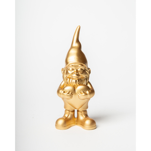 Statua Nano Lover Gold 12 Cm, Figurina Decorativa per Giardino - Product Image 1