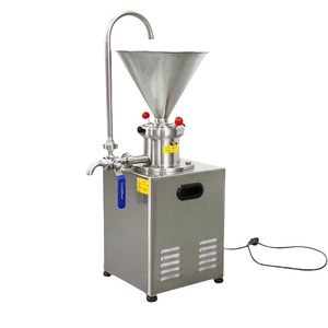 Small Commercial Electric Tahini Almond Cashew Colloid Mill Peanut Butter Sesame <b>Paste</b> Making Machine for Flour Mill Use - Product Image 5