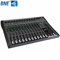 Console de mixage audio professionnelle CT12, 12 canaux, mixeur de studio 12 voies, Bluetooth, pour enregistrement sur ordinateur, contrôleur de son DJ