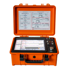 เครื่องตรวจหาตำแหน่งจุดเสียสายเคเบิลแบบอัจฉริยะเต็มรูปแบบ CE HP-A30 Multi-Pulse TDR |   การใช้งานใต้ดิน |   ความแม่นยำสูง 5ม.-100กม. สำหรับการวัดระยะทาง |   2000 วัตต์ - Product Image 1