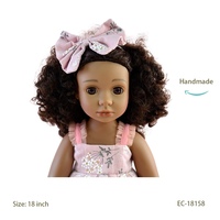 Fabricants et entreprises de poupées en vinyle américaines personnalisées de 18 pouces - BlackHorse Collectible Soft Toy Fashion Doll