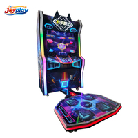 Machine de jeu d'arcade Just Dance à monnayeur Joyplay, machine d'arcade musicale intérieure à rythme LED, machine de jeu de danse interactive
