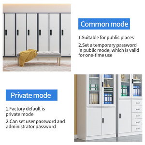 Đen cảm ứng kỹ thuật số <span class=keywords><strong>b</strong></span>àn phím Keyless mật khẩu khóa cho phòng tập thể dục Locker cửa ra vào - Product Image 3