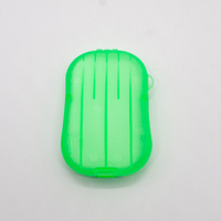 Savon en papier soluble en gros, mini, portable, jetable, savon en papier de voyage pour se laver les mains pour les enfants