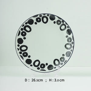 Service de vaisselle en céramique blanche nordique, design moderne, avec décorations, vente en gros, prix usine - Product Image 2