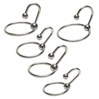 Sons urétraux En Acier Inoxydable Hommes Bouchons De Pénis Dilatateur Cathéter Double Tête Perles Urétrales Pénis Cock Rings