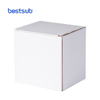 Vente en gros de boîtes rigides en papier jetables BH12 de 11 oz pour tasses à sublimation