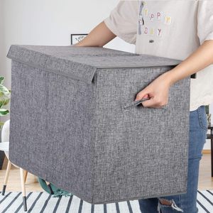 Caja de Juguetes Grande con Bonito Estampado Negro, Baúl de Almacenamiento Resistente para Niños y Niñas, Organiza Todos los Juguetes - Product Image 6
